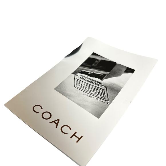 Coach Vintage Black Leather Legacy Studio Flap Shoulder Bag NWOT - Picture 8 of 16